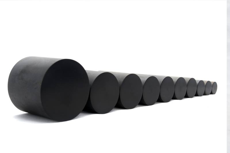 "PURE BLACK" POLISHED RODS which contains carbon black for non-discoloration