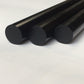 "PURE BLACK" POLISHED RODS which contains carbon black for non-discoloration